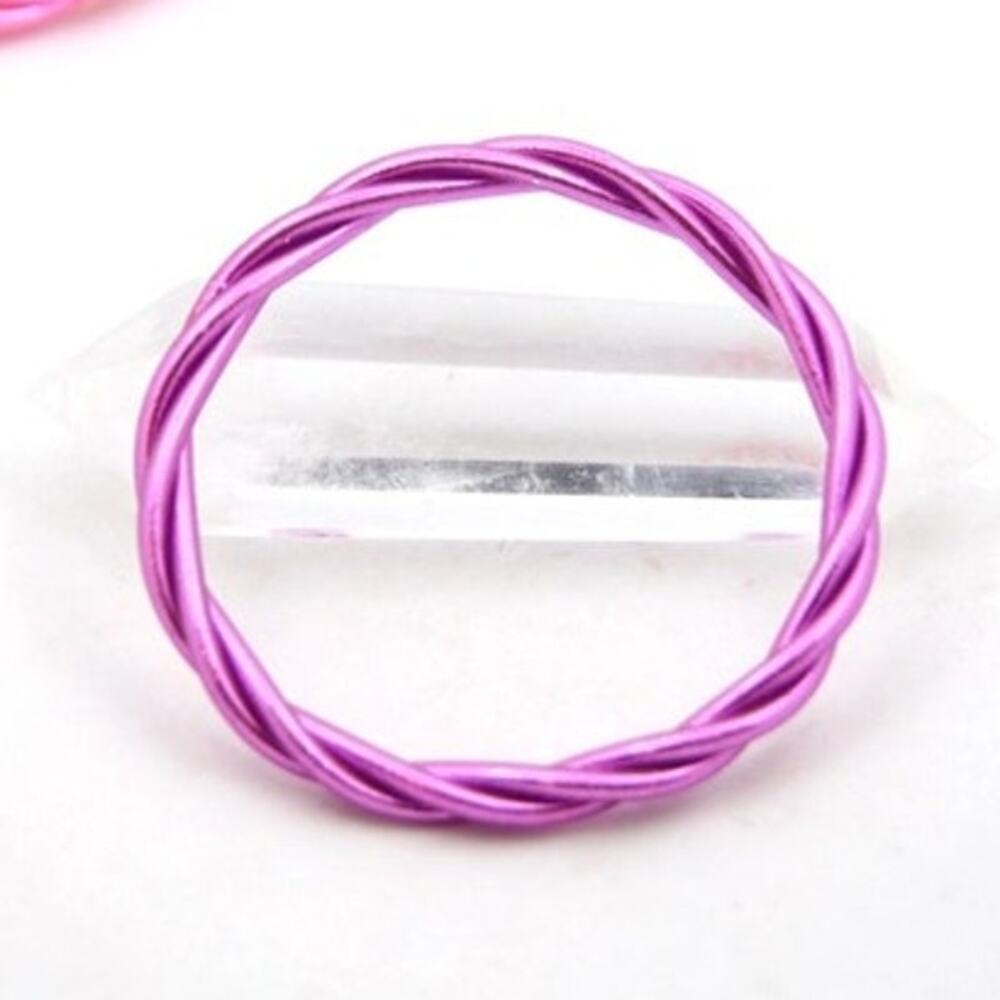 Buddhist Temple Mantra Bangle Lilac Small/Medium